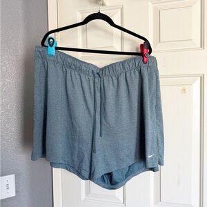 Nike Women's Athletic Blue Shorts Size 3x